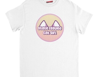 State Issued Cat Girl T-shirt