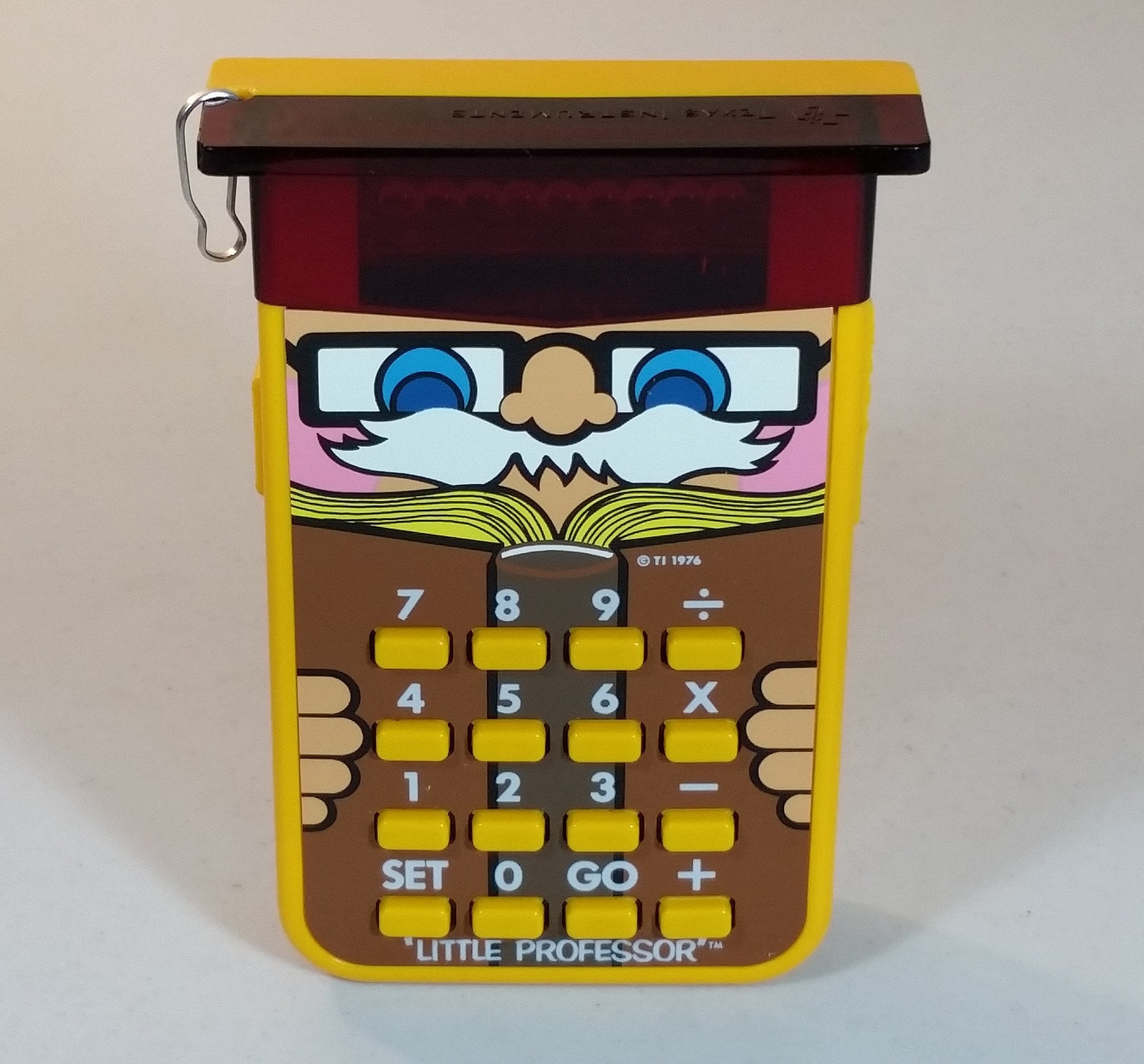 Little Professor Texas Instruments 1976 Vintage Math Tutor Etsy