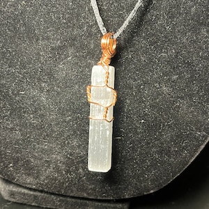 Selenite Crystal Necklace
