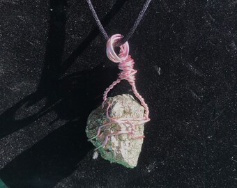 Pyrite Crystal Necklace