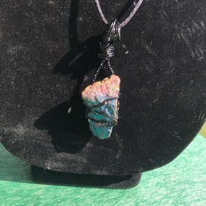 Chalcopyrite Crystal Necklace