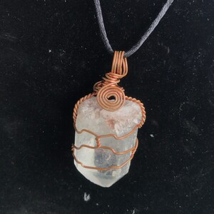 Clear Quartz Crystal Necklace
