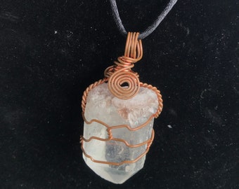 Clear Quartz Crystal Necklace