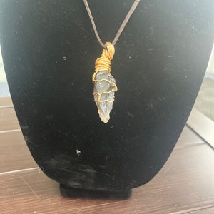 Smoky Quartz Crystal Necklace