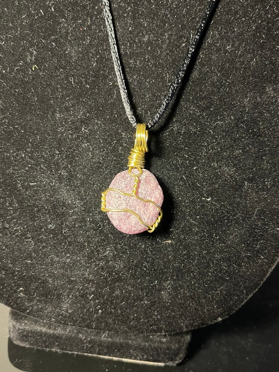 Ruby 2024 crystal necklace