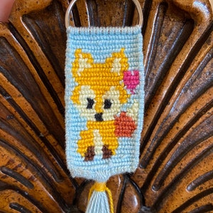 Fox keychain