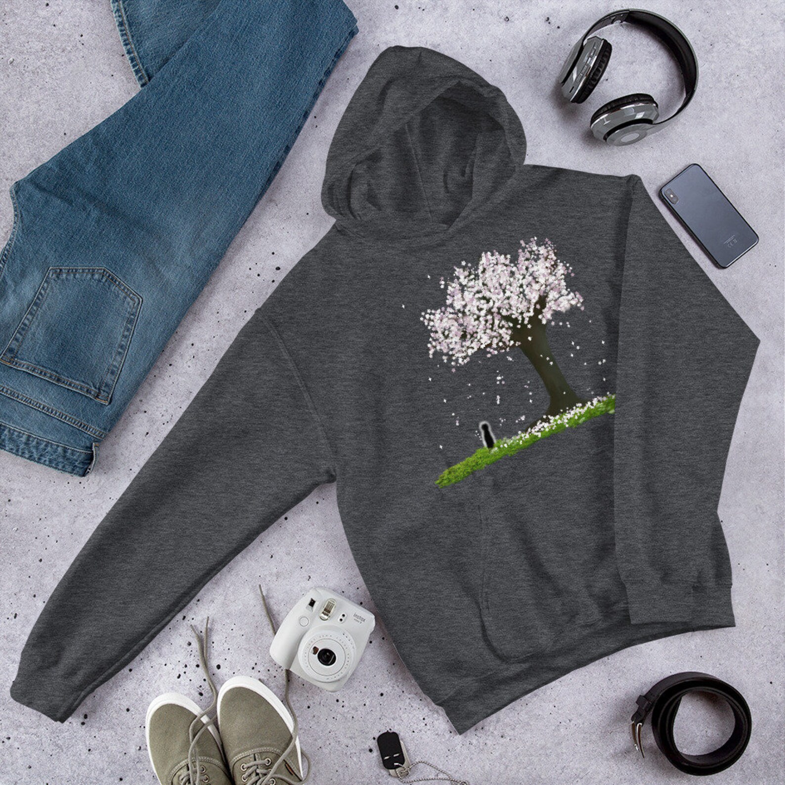 Cherry Blossom Tree/Unisex Hoodie Etsy