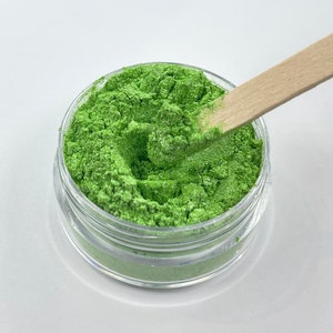 Mica Powder “Fresh Green&quot; Pigment Colour Craft Resin Nails Cosmetic