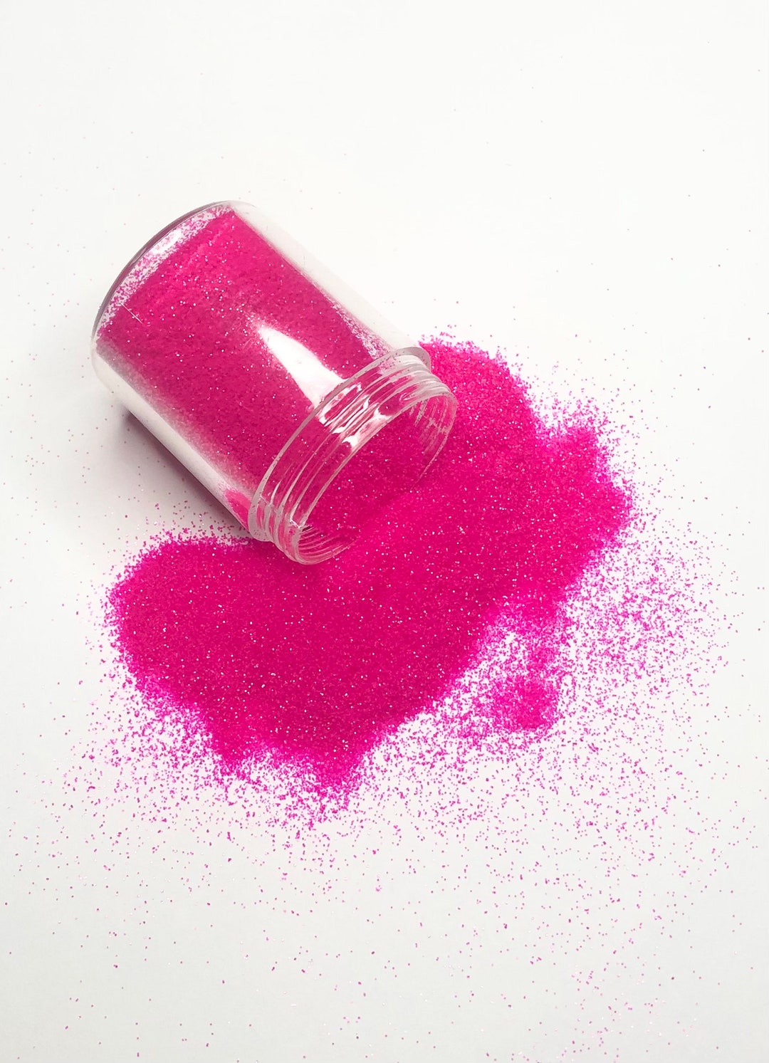 Fine Glitter neon Diva Hot Pink Neon Craft Nails Etsy