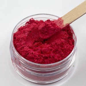 Mica Powder “True Red&quot; Pigment Colour Craft Resin Nails Cosmetic