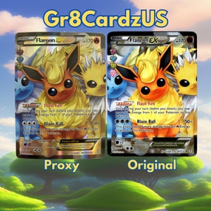 Flareon EX - Full Art Pokemon - Generations RC28/RC32 Ultra Rare - Proxy Pokemon Cards - Etsy Flareon EX - Full Art Pokemon - Generations RC28/RC32 Ultra Rare - Proxy Pokemon Cards - Etsy