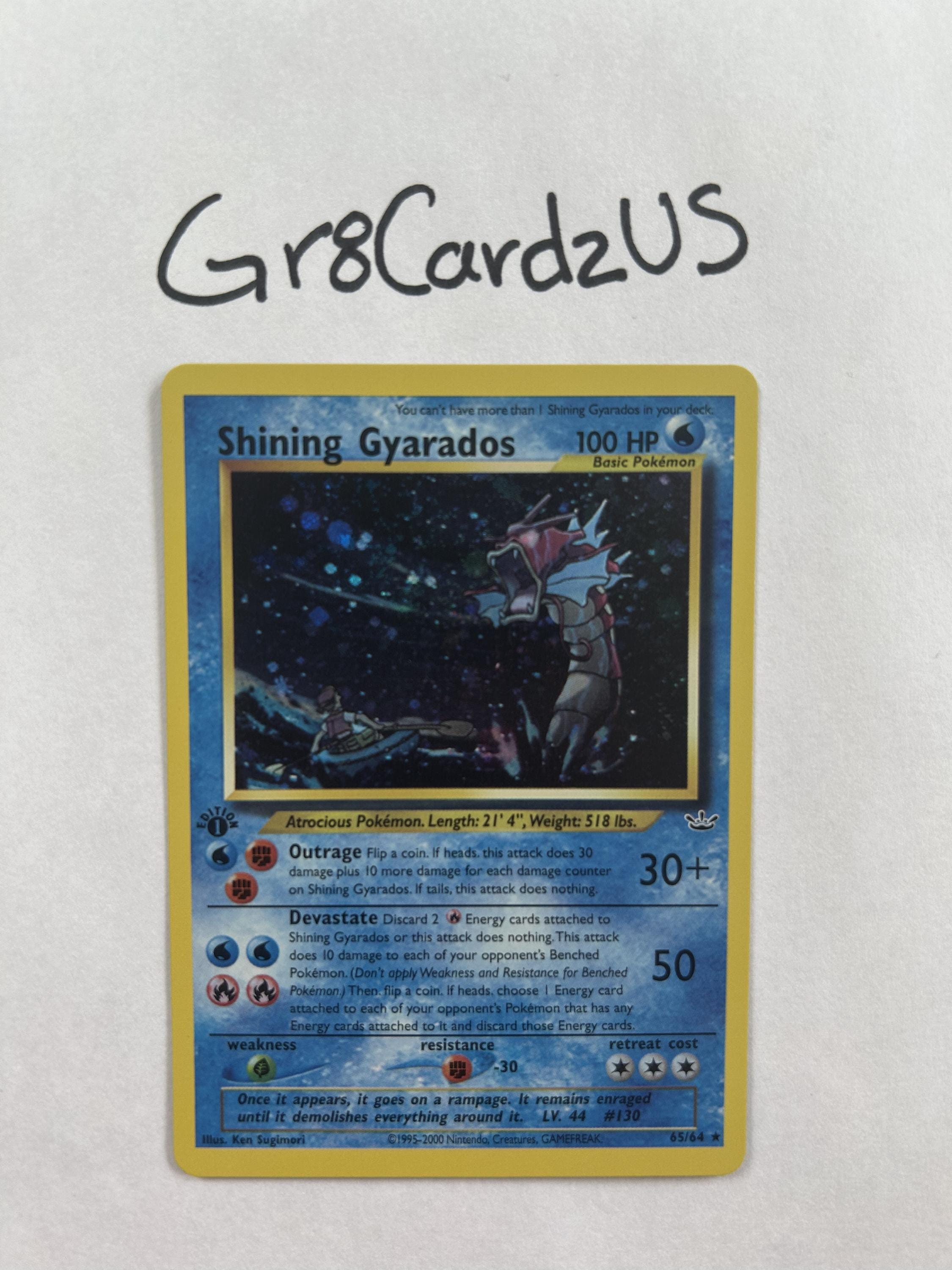 シングルカード Shining Gayrados 1st Ed #65 Pokemon Card Pokemon Neo Revelations Single Shining Gyarados 65/64
