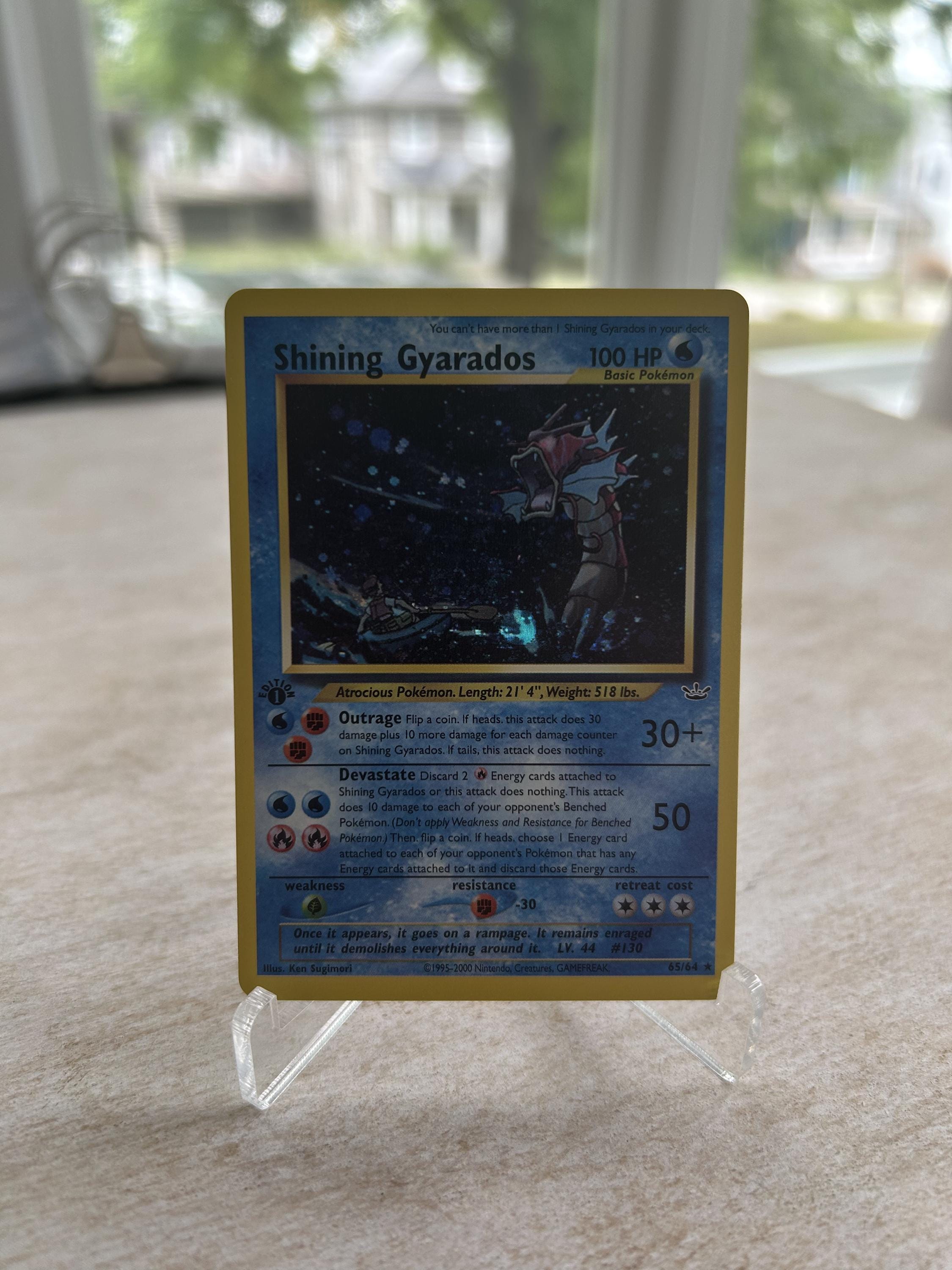 シングルカード Shining Gayrados 1st Ed #65 Pokemon Card PSA 10 Pokemon Neo Revelation 1st Edition Shining Gyarados