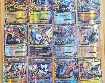 Pokemon Mega Ex Card Etsy