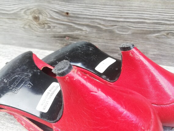Lavorazione Artigiana Schoenen Rode Damesschoenen Maat EU 37 - Etsy  Nederland