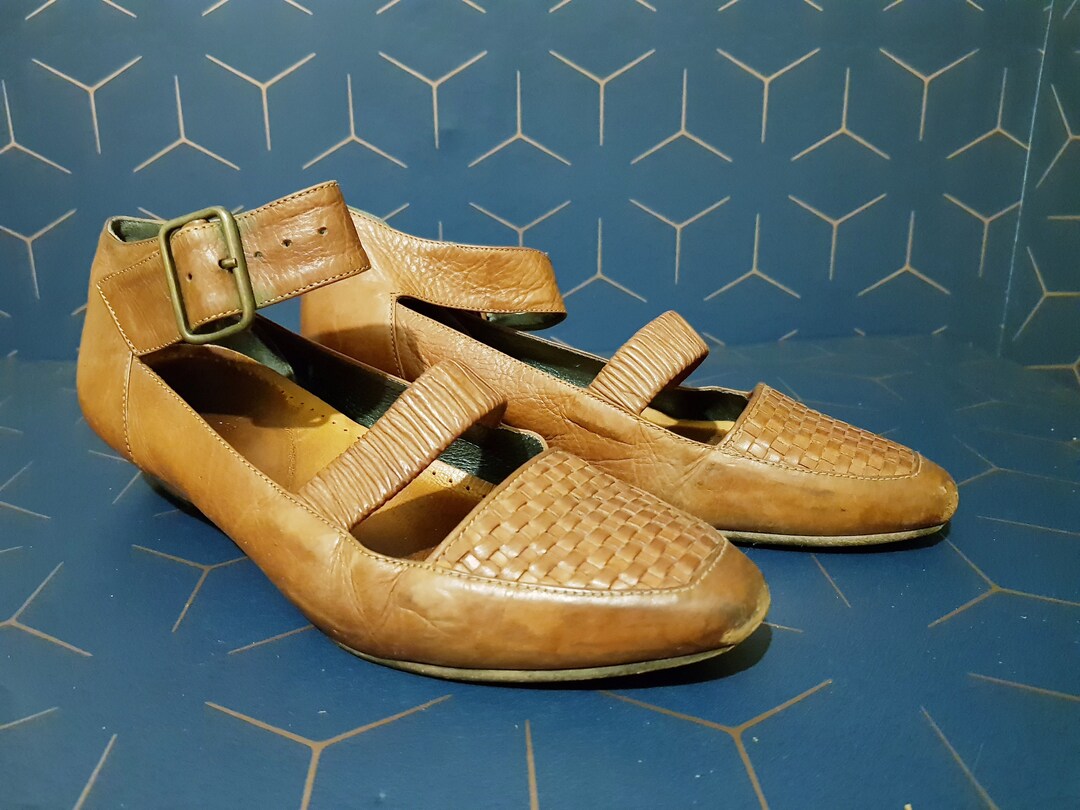 Invito Designe Vintage luxe Ekta lederen Damesschoenen Maat EU - Etsy  Nederland