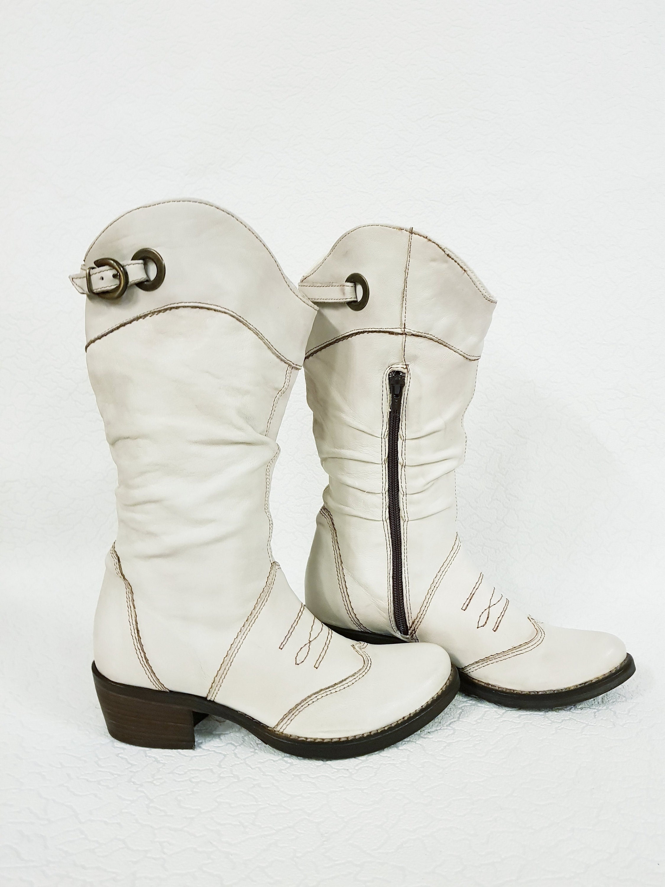Fabulous 80s leather boots. Shoes Womens Shoes Boots Cowboy & Western Boots 