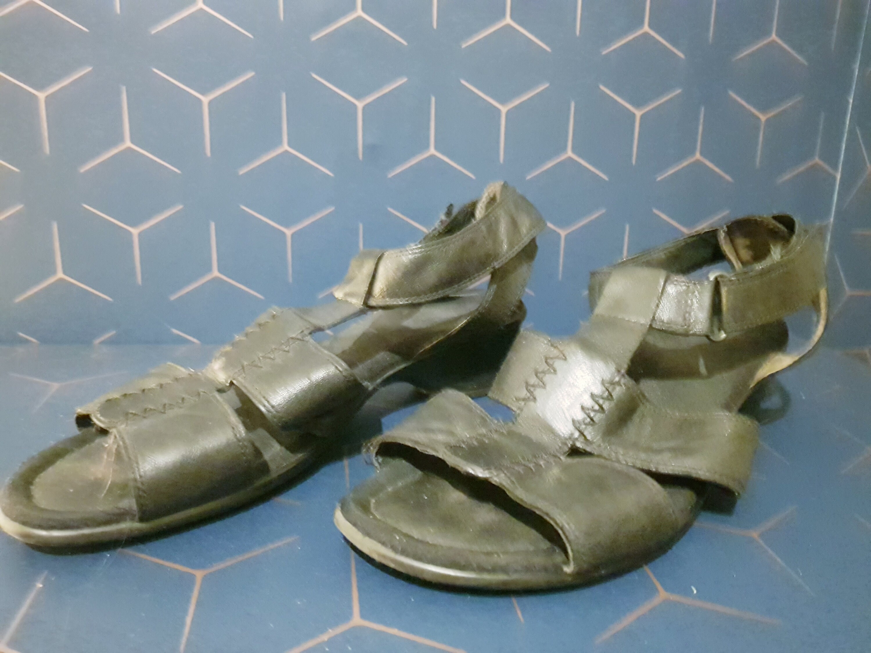 Leather Sandals Size EU 35.5 
