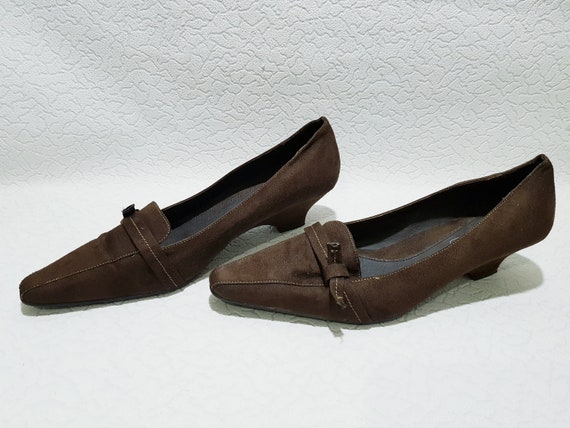 Antonio zini Vintage Women s Shoes Leather Classic Elegant Shoes