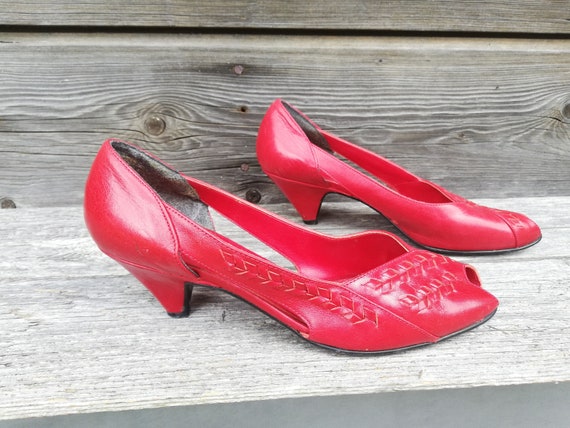 Lavorazione Artigiana Schoenen Rode Damesschoenen Maat EU 37 - Etsy  Nederland