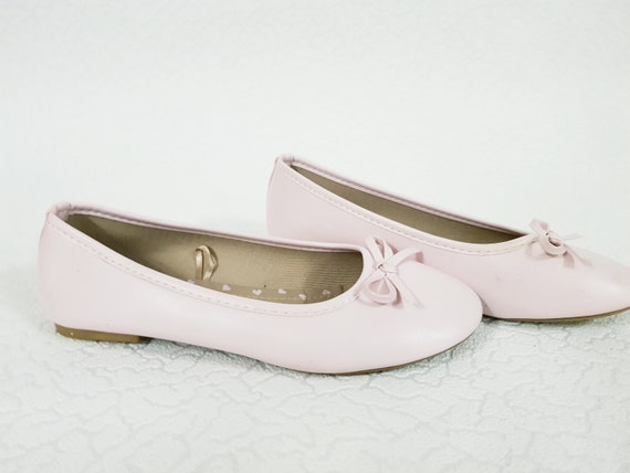 Damesschoenen ballerina schoenen roze Maat EU 34US 4 UK 2 - Etsy Nederland