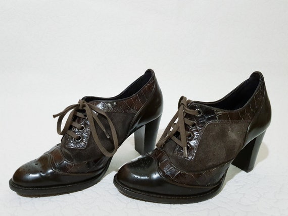 Hogl Softline vintage Damesschoenen Leren schoenen Echt leer - Etsy  Nederland