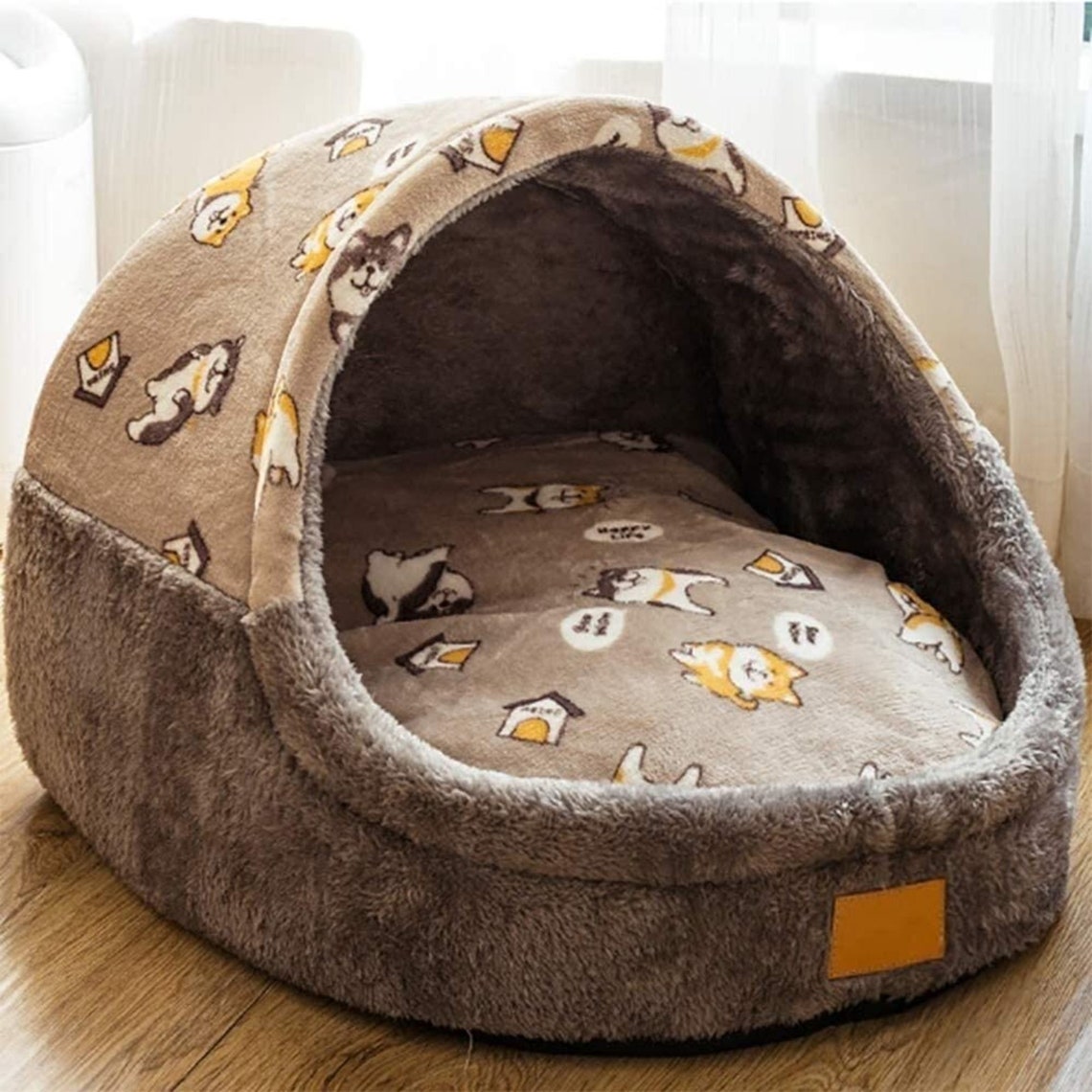 Pet Bed Dog Bed Pet Tent Cave Bed for Small Medium Cats Dogs Etsy