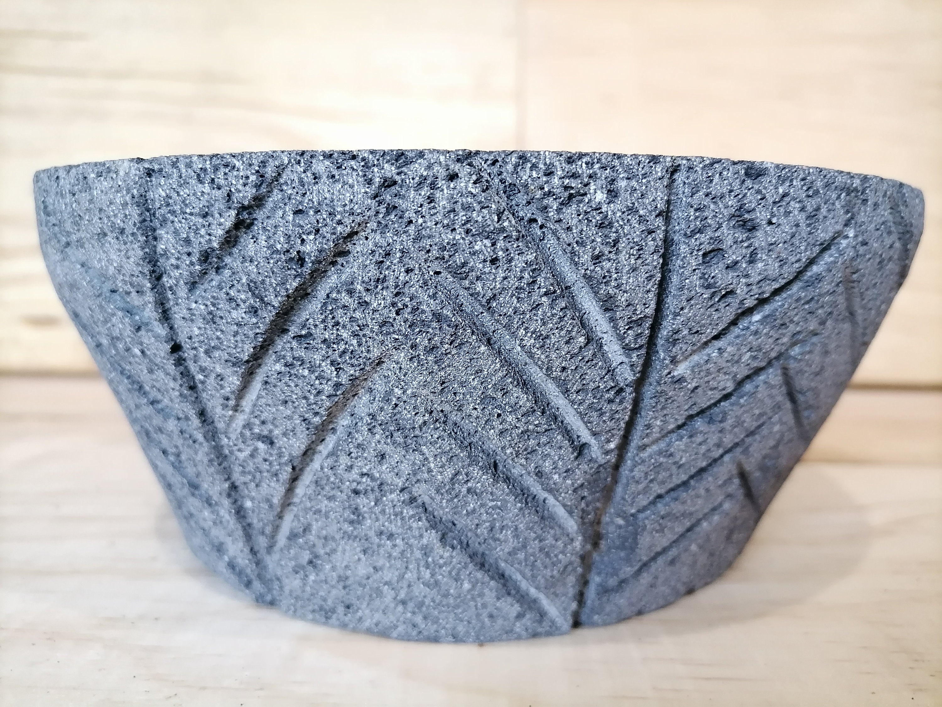 Carved molcajete 8 inch diameter lava rock. Mexican molcajete Etsy