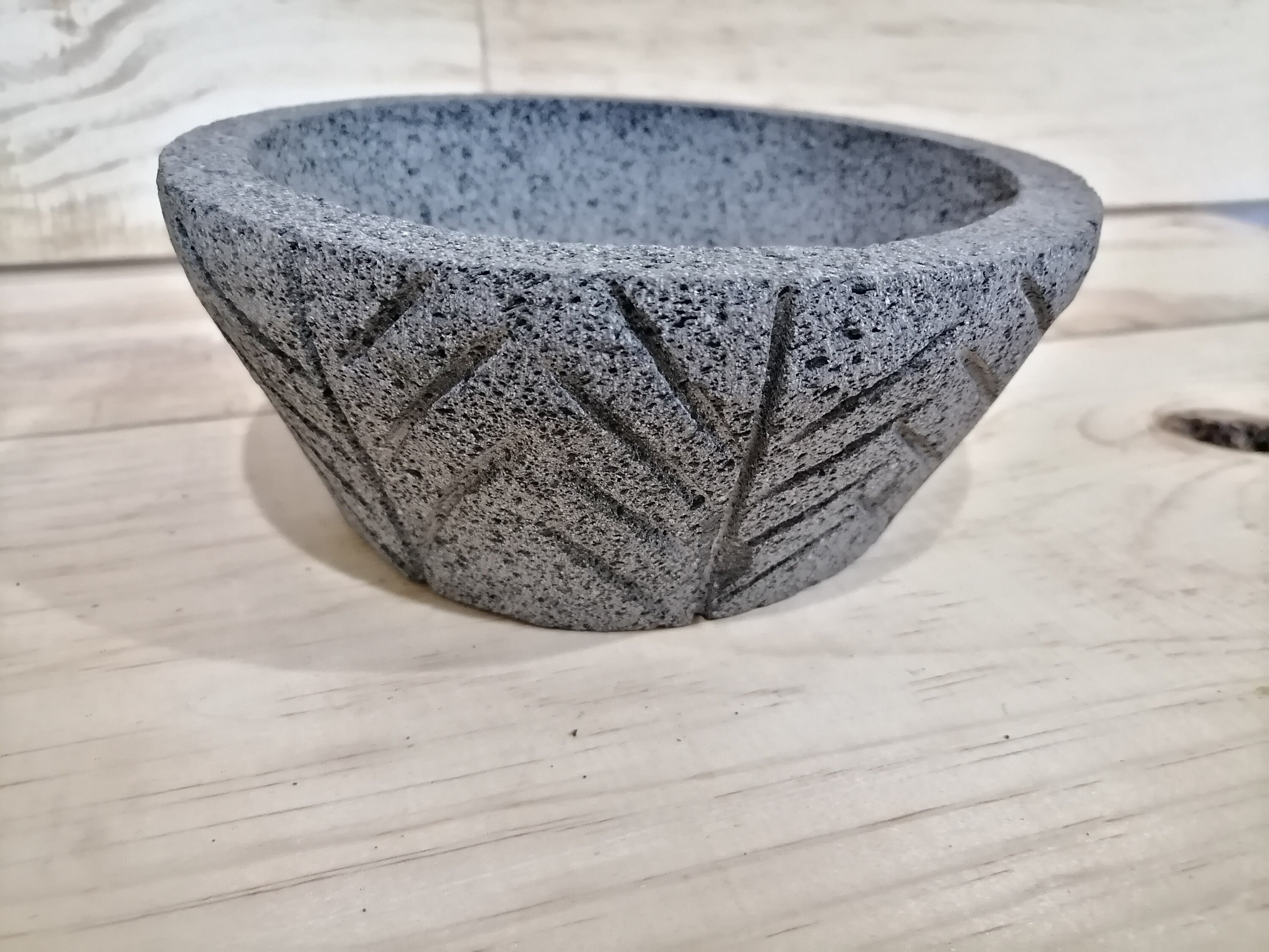 Carved molcajete 8 inch diameter lava rock. Mexican molcajete Etsy
