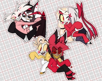 Hazbin Hotel Charlie & Vaggie Enamel 2nd Run! Pin 3” || Chaggie
