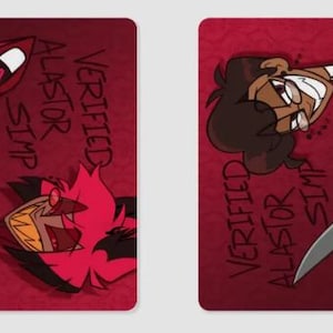 Vorbestellung verifiziert Alastor Simp - Pearl Paper Photocard