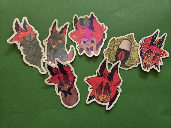 Alastor Vegetable Garden Vinyl Sticker Pack - Etsy