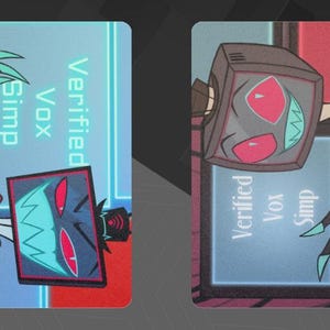 Hazbin Hotel Vox Trading Card - Etsy