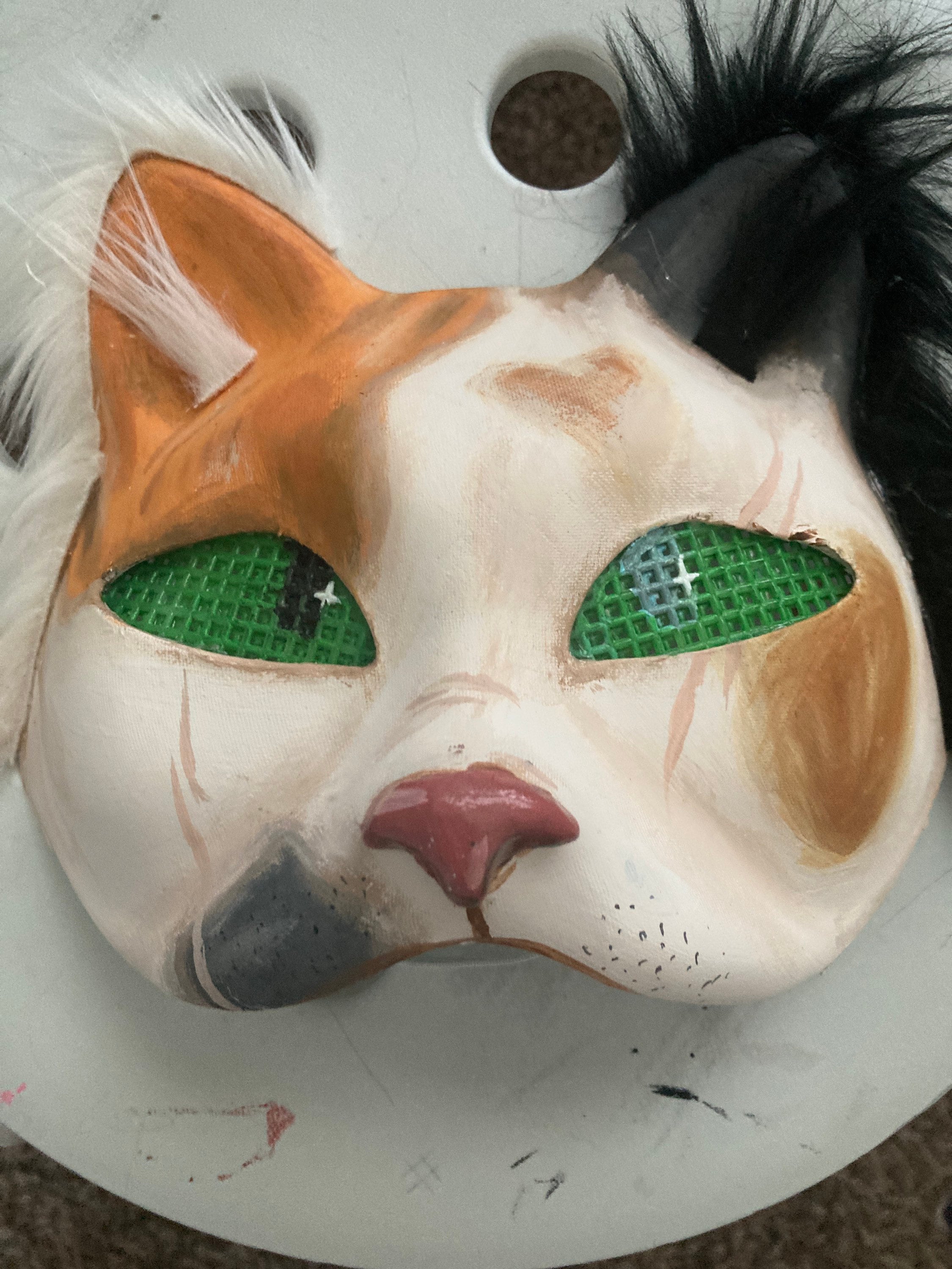 Cat Masks Calico Cat Mask / Small