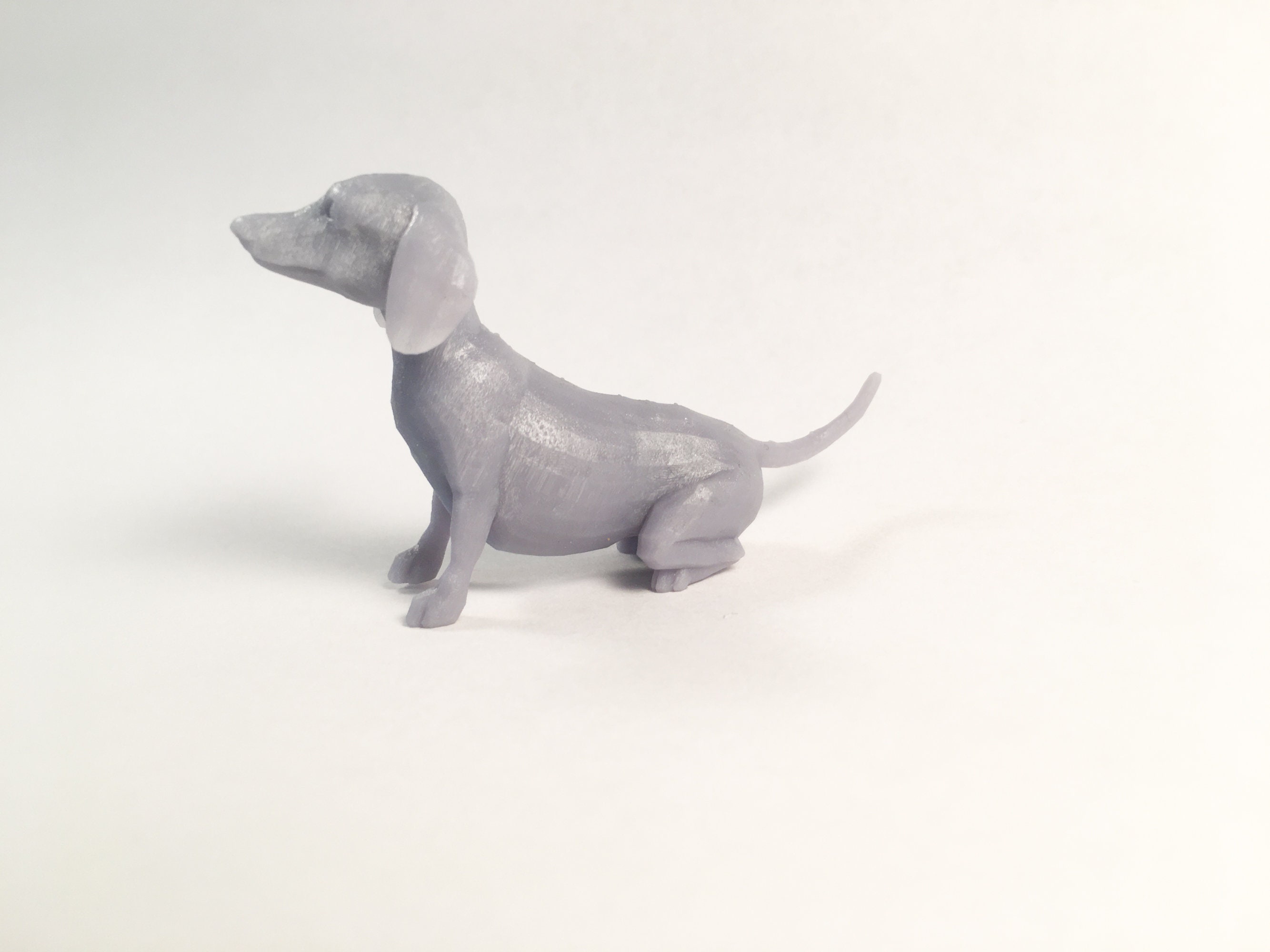 Miniature Dachshund Figurine 1/12 Dollhouse Scale or 1/24 Etsy
