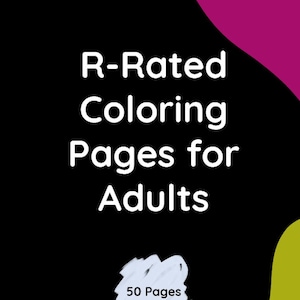 R-Rated Coloring Pages For Adults