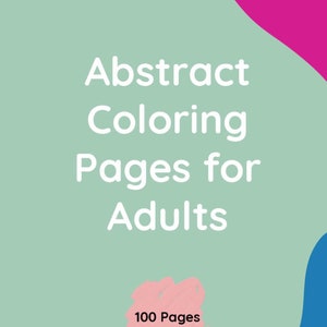 Abstract Coloring Pages For Adults