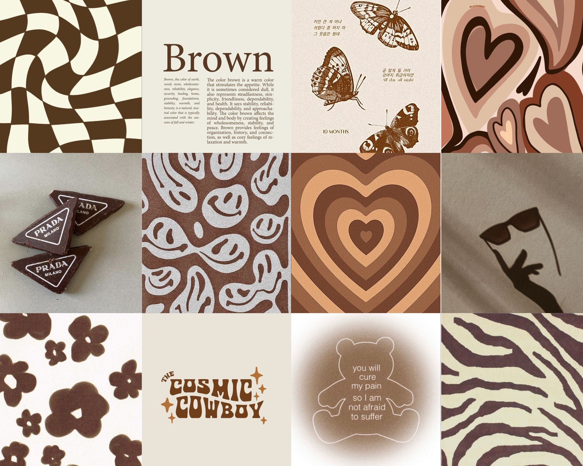 Brown Heart Wallpaper  NawPic