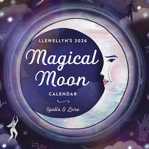 2026 Magical Moon Calendar | Spells, Rituals, & Lore | US, UK, Canadian, Pagan Holidays | Moon Phases, Eclipses, Supermoons, Astrological