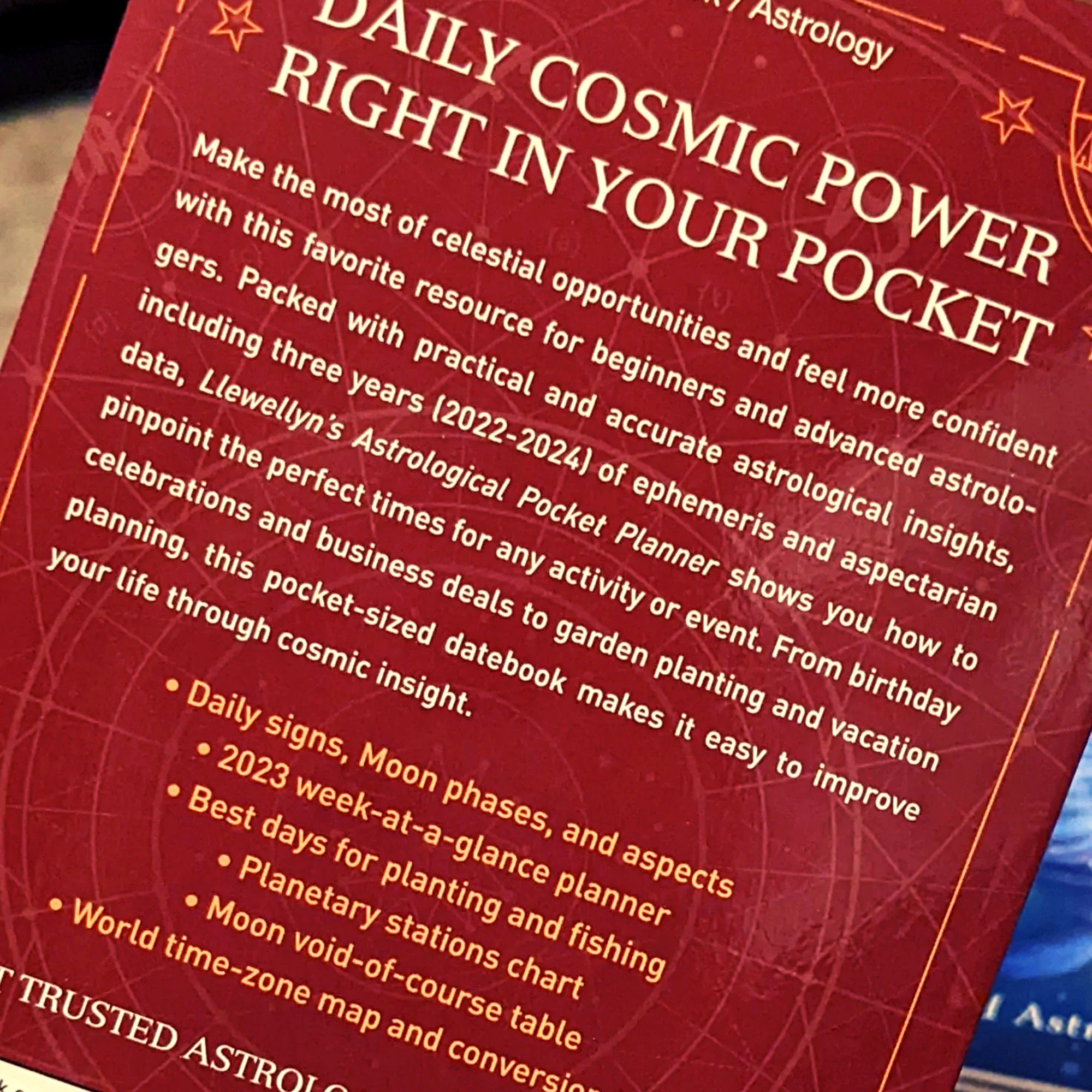 2024 Astrological Pocket Planner Daily Moon, Zodiac Signs, Retrogrades