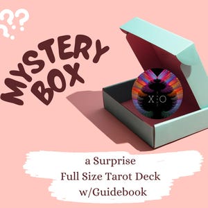 Mystery Tarot Card Deck: Surprise Divination Box - Gift for Tarot Lovers