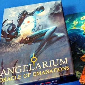 Angelarium Oracle Cards of Eminations: The Encyclopedia of Angels | Emanations , Seraphims, Watchers, Zodiac