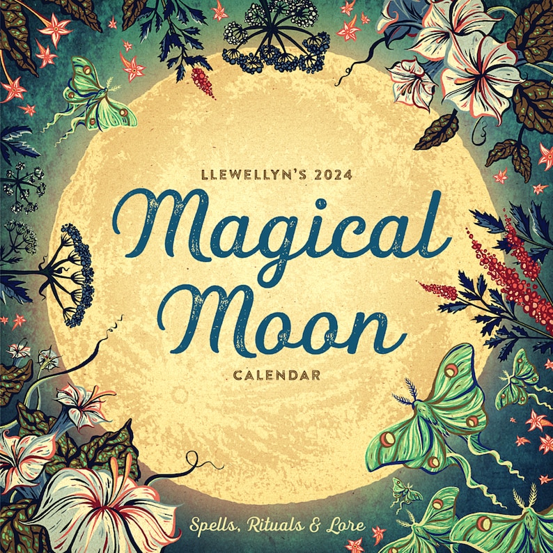 2024 Magical Moon Calendar Spells, Rituals, & Lore US, UK, Canadian