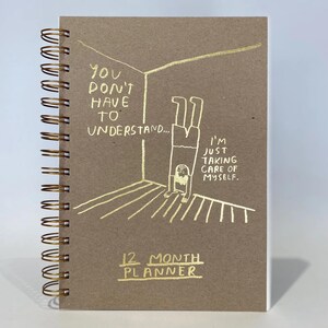 2025 Self Planner-"I'm Doing ME"-12 Monatsplaner- Schreib auf was du gerade tust & wie du dich fühlst-Organizer-Selbsthilfe-Tolles Geschenk