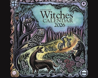 2026 Hexen Kalender | Rad des Jahres | Hexen Feiertage | Magische Weisheit | Astrologische Daten