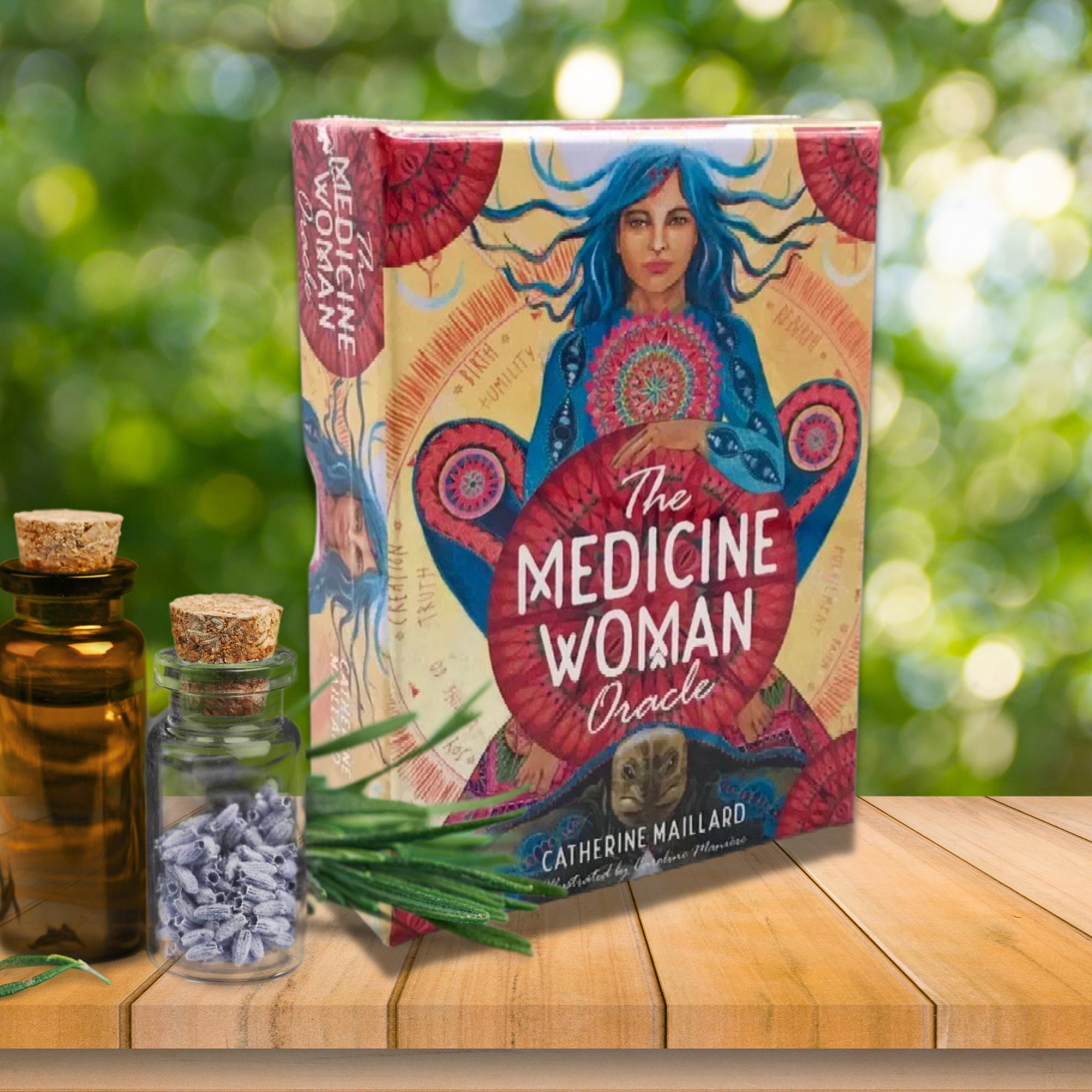 メディスンウーマンオラクルカードデッキ：先祖の知恵、女性の