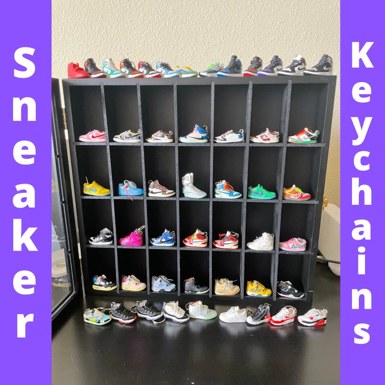 3D Sneaker Mini Keychain Hypebeast Accessories Etsy