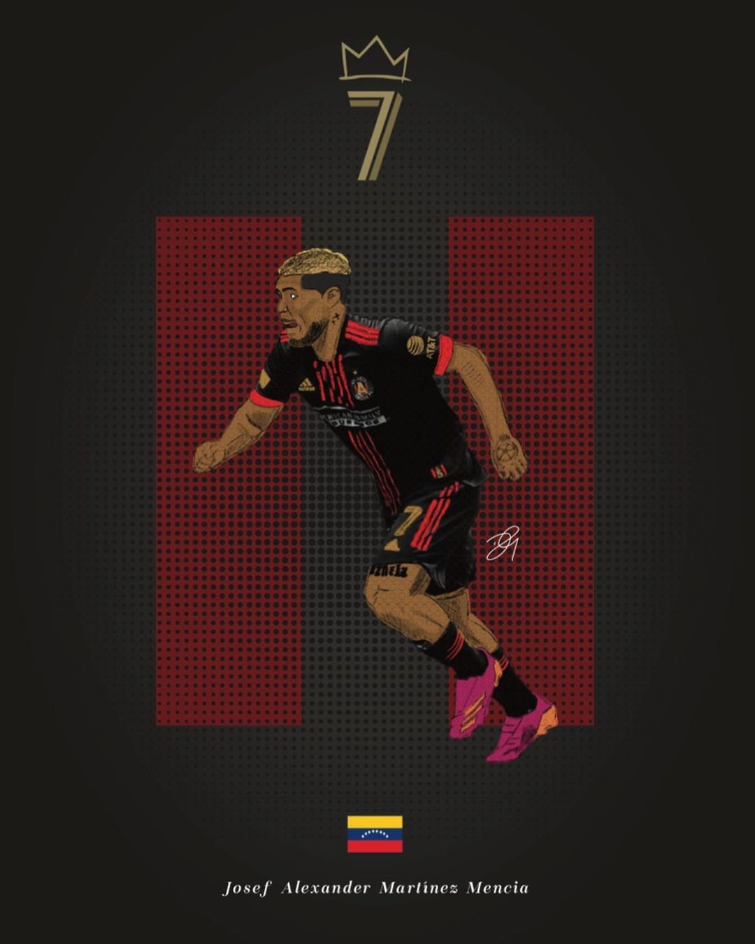 Martinez Soccer Print COPA CLASSICS