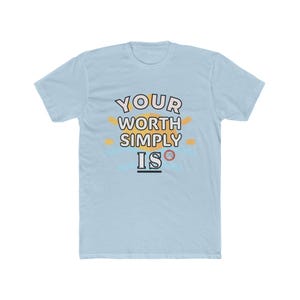 Würdig Sie Unisex Cotton Crew Tee