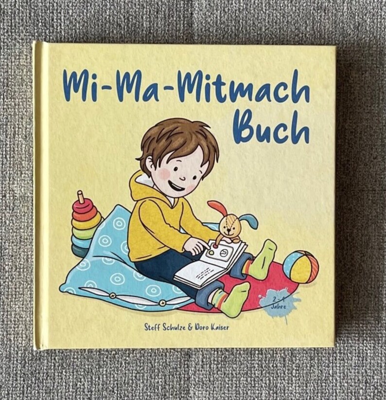 Kinderbuch mit Spaßgarantie Mi-Ma-Mitmachbuch, interaktives Mitmachbuch, Geschenk, nachhaltig, tolerant, plastikfrei Bild 7